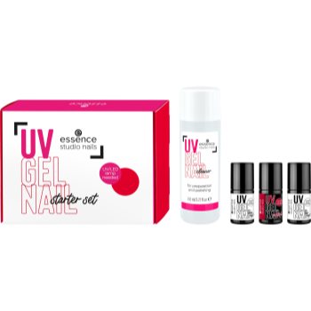 essence studio nails UV GEL NAIL set de lacuri de unghii cu utilizarea lămpii UV/LED - imagine 2